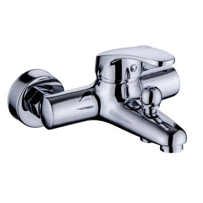 China Without Slide Bar Factory Price OEM ODM Bathroom Tub Faucet Wall Mounted for sale