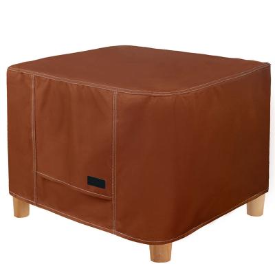 China BBMonkey Eco-Friendly Ottoman Cover Outdoor Patio Stool Cover Patio Stool Chair Covers For Stools for sale