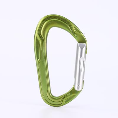 China Durable Colorful Durable Aviation Hook Mountain Climbing Key Chain Aluminum Snap Hook 7075 Carabiner for sale