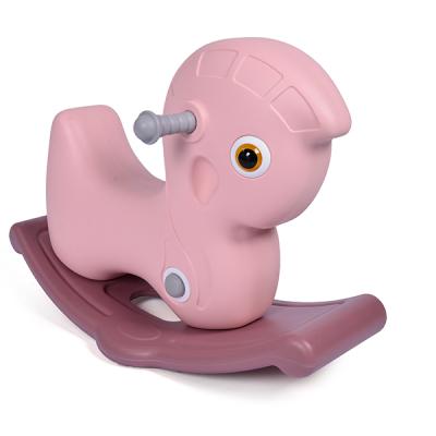 China Cheap Plastic Cute Plush China Animal Rocking Horse Toys For Kid With EN71 TUV for sale