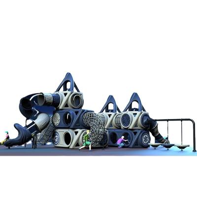 China LLDPE LY01101 Twist Paradise Series China Manufacturer Playground Outdoor And Indoor Playground With Spring Stair for sale