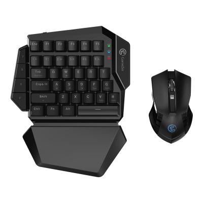 China Gaming Keyboard 2.4GHz Gaming Keyboard and Wireless Mechanical Wireless Mouse Combos for Android/iOS/PC for PUBG FPS Games for sale