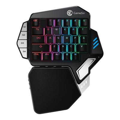 China GameSir Z1 Gaming One-handed Mechanical Numeric Keypad for PUBG 2000mAh for sale