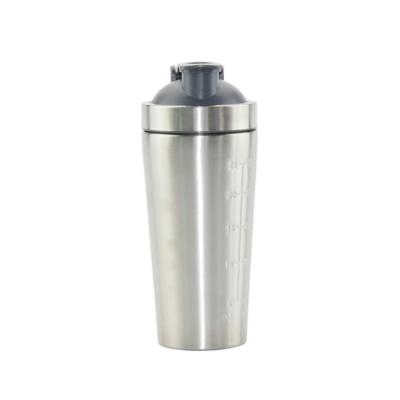 China Sustainable Wholesale Custom Logo 700ml Protein Stainless Steel Shaker Bottle for sale