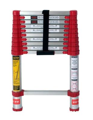 China Single Folding Ladders 3.8m Safety Aluminum Telescopic Ladder for sale