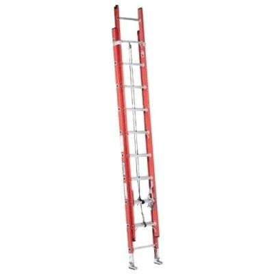 China Rungs Insulation Extension Fibrerglass FRP Folding Ladders 2 and 10 Section Hard Material Ladder for sale