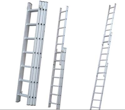 China Folding Ladders China soyoung EN131 2*20 Steps Fiberglass Ladders Extension Ladder For Outdoor Activities for sale