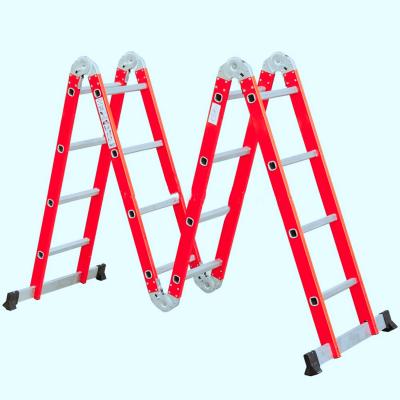 China Insulation Ladders Fiberglass Insulated Extension Ladder for sale