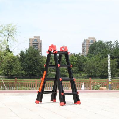 China Aluminum Folding Ladders Universal Folding Ladder With 330ibs Capacity for sale