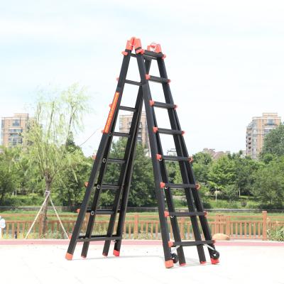 China Folding Ladders SoYoung EN131 Certificate Aluminum Multi Purpose Multi Steps Ladder for sale