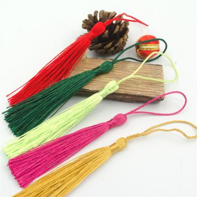 China 2023 Landmark Eco-Friendly Material Tassels Fringe Loops Silky Soft Handmade Craft Mini Tassels For DIY Opens Jewelry Making Accessories for sale