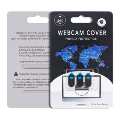 China Cheap Price Eco-friendly Material Webcam Covers Slider Mobile Phone Camera Cover 3 Pack Security PC Computer Webcam Plastic Privacy Cover for sale