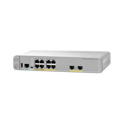 China LACP WS-C3560CX-8PT-S 8-Port 1GE PoE+ and 2 x 1GE Uplink Compact Ethernet Switch for sale