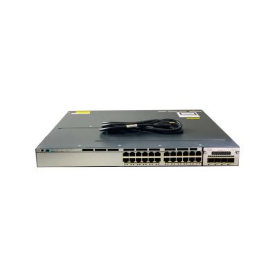 China LACP WS-C3750X-24T-E 3750 24 Ports Ethernet IP Services Network Switch for sale