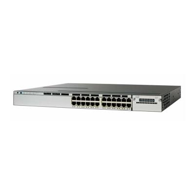 China LACP WS-C3750X-24P-L 3750 24 Ethernet Ports POE Lan Base Cat Alyst Switch for sale