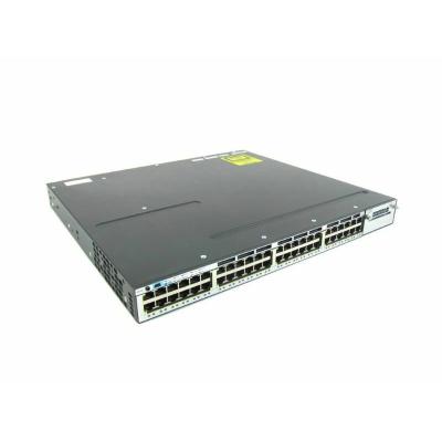 China LACP Lyst 1000 WS-C3750X-48T-L 3750X Cata 48 Port Lan Base Layer 3 Switch for sale