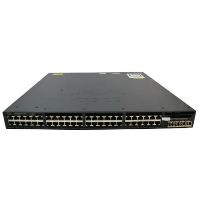 China Port LACP Co WS-C3650-48FQ-E 48 cis PoE+ IP Services Switch AC 3650 1025W for sale