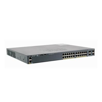 China Alyst cis 2960-X 24 GigE PoE 370W, 4 x 1G SFP, LAN LACP Co CAT Base WS-C2960X-24PS-L for sale