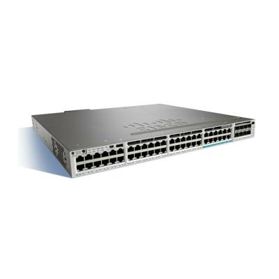 China LACP WS-C3850-12X48U-L 48 UPOE 3850 Switch with 12 Gbps 100Mbps/1/2.5/5/10 Ports with 1100WAC Power for sale