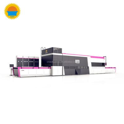 China Hotels Forced Glass Tempering Convection And Bending Furnace for sale