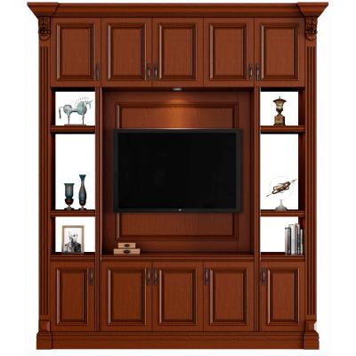 China (Size)Adjustable Storage Luxury Home Furniture Painted Solid Wood Modern Cabinet Models Style Building Living Wrapping Room Orange for sale