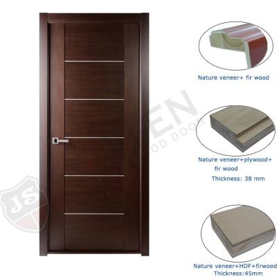 China Latest American Modern Minimalist Style Sound Insulation Interior Wooden Barn Door Door Barn Door for sale