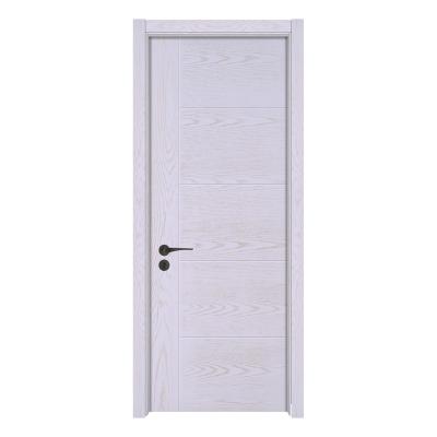 China Simple Modern Minimalist Style Teak Office Entry Door Interior Door Wooden Design for sale