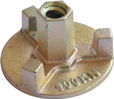 China Dywidag type ductile casting wing nut for formwork construction for sale