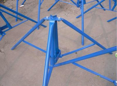 China Folding Tripod and fork head, for holding steel props in slab formwork construction for sale