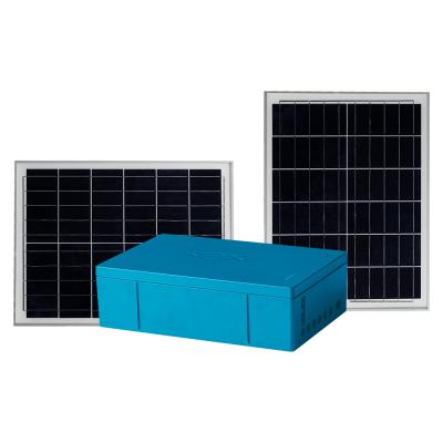 China 240Wh Battery 40W Small Solar Panel Home Solar Power Supply System With 2 USB Outlets 6 Jackets DC12V Solar Power System for sale