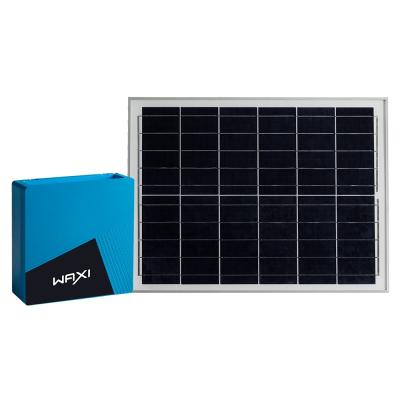 China 84Wh 20W Solar Panel Home Solar Power System with 2 USB Outlets 3 DC12V Jackets for Ignition and Phone Charging for sale