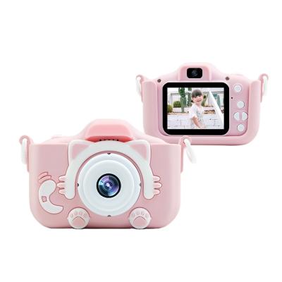 China Photo Taking 2.0inch IPS Screen Christmas Mini Child Digital Gifts For New Year Gifts Cartoon Cute Video Camera for sale