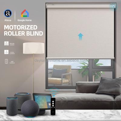 China Deyi eco-friendly smart knx motorized blind roller blind shade for sale