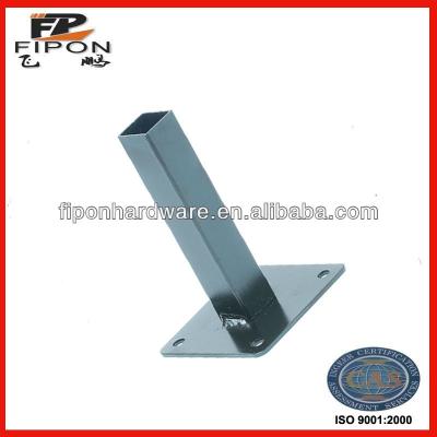 China Square Anticorrosive Base Pipe Plate / Customized Metal Base Plate / Pipe Base Plate for sale