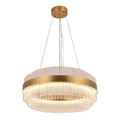 China 2020 Modern Interior Project Nordic Light Luxury Modern White Round Ball Crystal Chandelier Lighting Hotel for sale