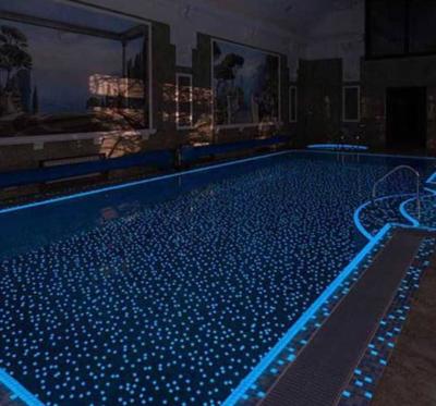 China 300x300 Modern Luminous Pool Tile Glow Ceramic Mosaic for sale