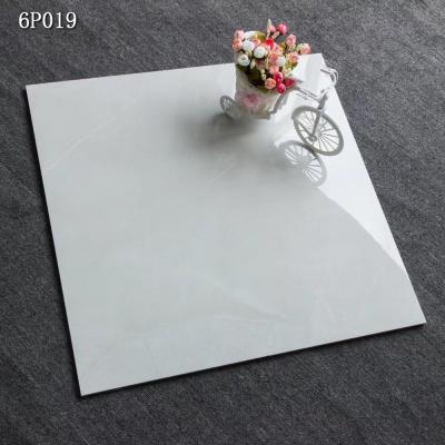 China Bedroom Bathroom Office Ceramic White Porcelain Tile 60x60 Polished Importers for sale