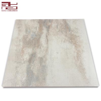 China Foshan Rustic Guci Tiles Sale Balcony Floor Tile Porcelain Look Warm Gray Rustic Marble Flooring for sale