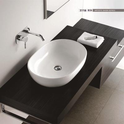 China GUCI Style Modern High End Bathroom Art Decoration Basins Modern Square Round Ceramic Hand Wash Sink for sale