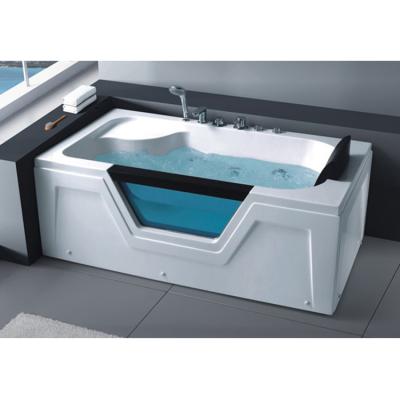 China USA Hot Tub Skirt (Left Skirt) Indoor Massage Spa Double Side Whirlpool Double Side Bathtub Acrylic Washing Machine for sale