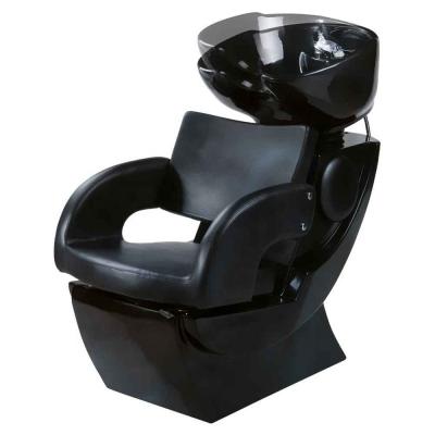 China Manufacturers Eco - Friendly Portable Salon Backwash Units Shampoo Chair With Footrest for sale