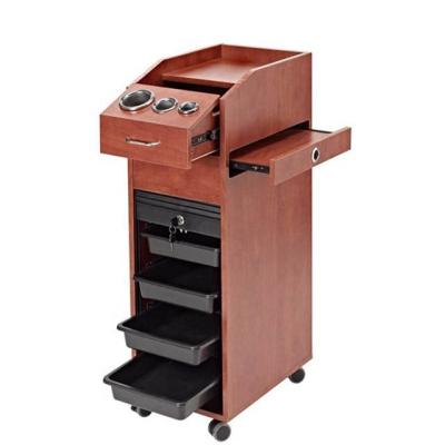 China Modern Cheap Pink Salon Hairdressing Trolley for Barber Shop for sale