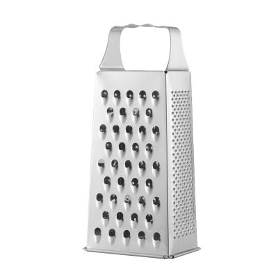 China Sustainable Multifunction 4-Sided Fruit Vegetable Hand Coconut Onion Potato Chocolate Tabletop Grater for sale