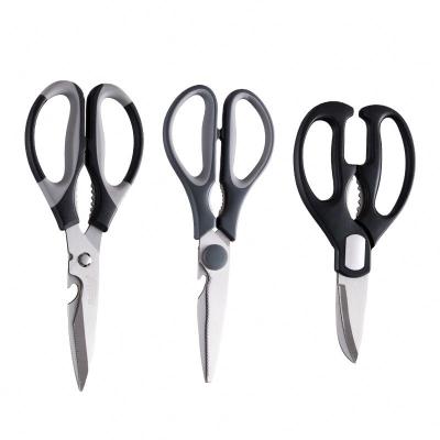 China Modern Kitchen Scissors Dishwasher Safe Multipurpose Stainless Steel Easy To Use 3 Piece Set Kitchen Shears for sale