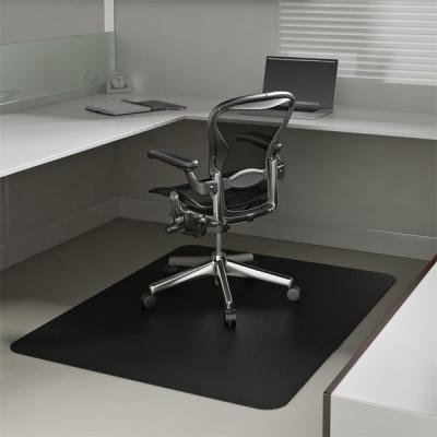 China Durable Rectangular Non Studded Chair Mat Custom For Office And Home for sale