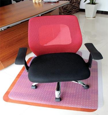 China Safety Non Studded PVC Wood Floor Chair Mat Custom Anti Fatigue Mats for sale