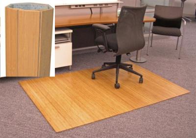 China Rectangular Non Slip Carpet Office Chair Mat For Hardwood Floor And Corner Desk for sale