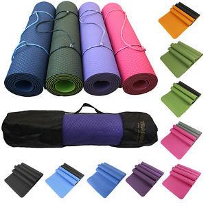 China Acupuncture Cushioned PVC Yoga Mat Non Slip , Personalized Healthy Yoga Mats for sale