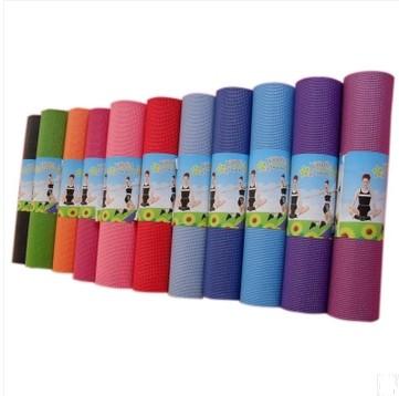 China Ausgezeichnete klebrige PVC-Yoga-Matte personifiziert, Gewohnheit Druckübungs-Boden-Matten zu verkaufen