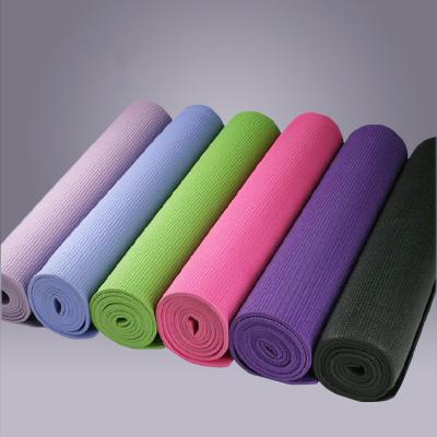 China Comfortable Safety PVC Yoga Mats 24 x 68 , Environmentally Friendly for sale